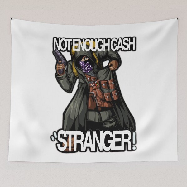 Item preview, Resident Evil 4 Merchant (Quotes # 1) (Black OutLine) designed and sold by Brazz Official.