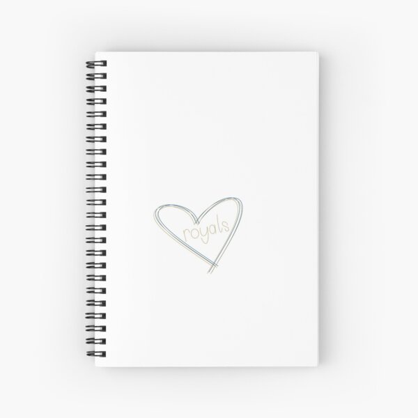 Royals love Spiral Notebook