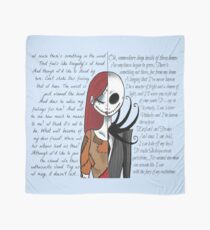 Nightmare Before Christmas blue Scarf