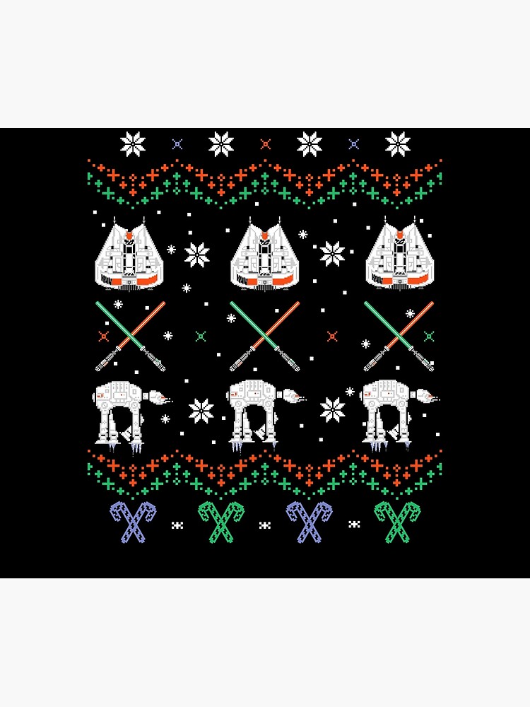 Thumbnail 5 of 5, Shower Curtain, Rebel Christmas designed and sold by therocketman.