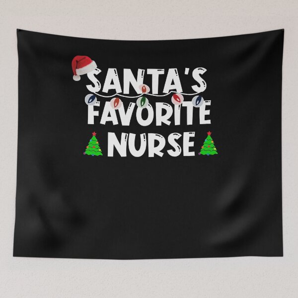 Item preview, Merry Christmas Cookie Nurse Stethoscope Snow Santa Hat designed and sold by Charmedia.