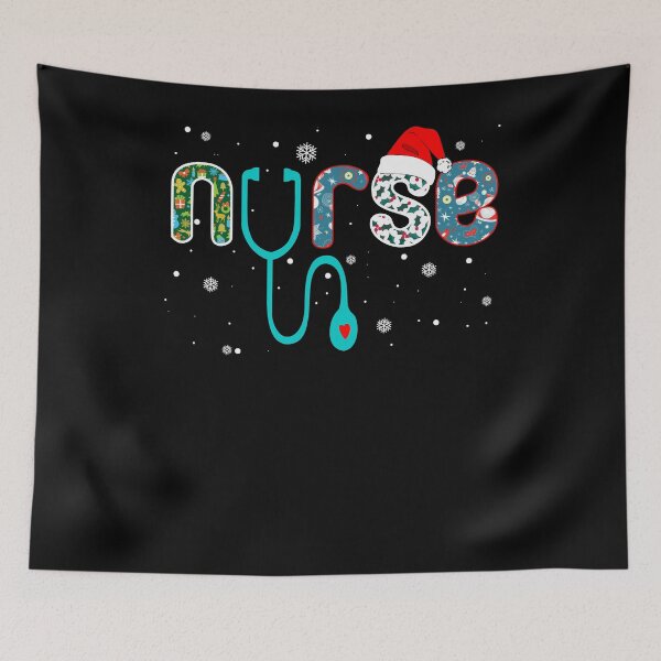 Item preview, Funny Merry Christmas Santas Favorite Nurse Hat Lights designed and sold by Charmedia.