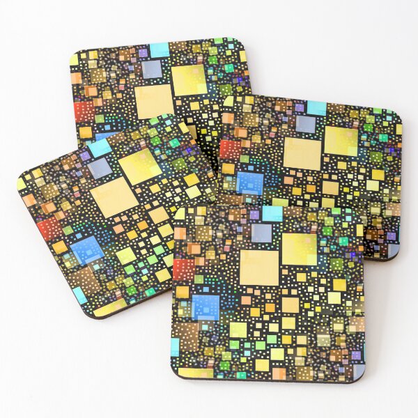 Item preview, Colorful Squares 37 designed and sold by ChrisButler.
