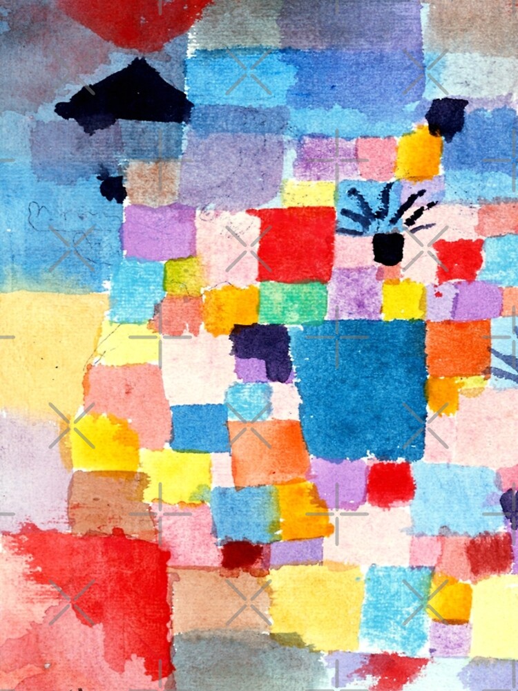 Paul Klee Southern Gardens Klee Inspired Fine Art Wsignature