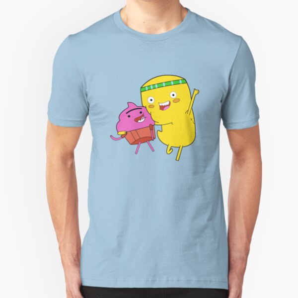 Cupcake and Dino Slim Fit T-Shirt