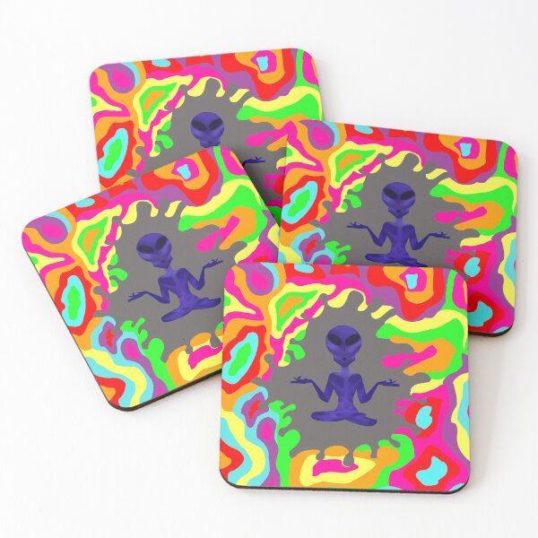 Item preview, Trippy Alien designed and sold by GoblinGoneBroke.