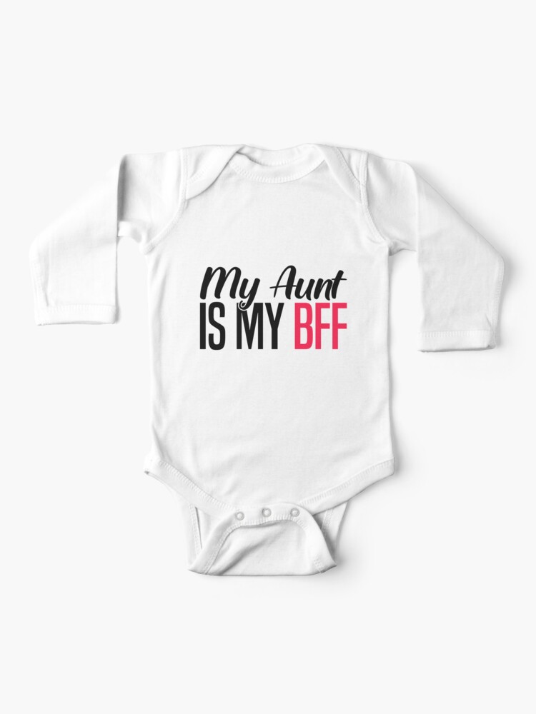 funny aunt baby clothes