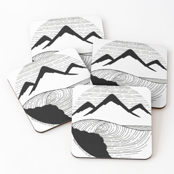 Item preview, PNW Waves designed and sold by Inkish Murmuring.