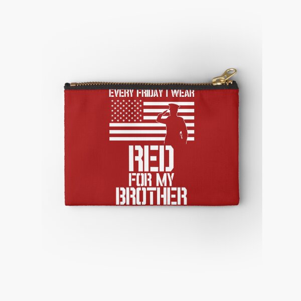 Item preview, Patriotic Military Brother design - Every Friday I Wear RED designed and sold by Revinct-Designs.