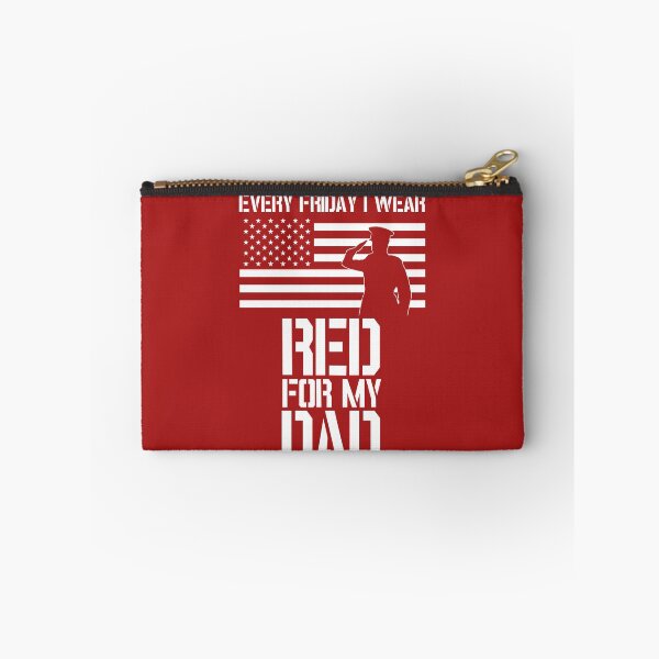 Item preview, Patriotic Military Dad design - Every Friday I Wear RED designed and sold by Revinct-Designs.