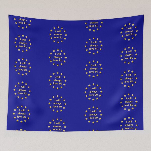 Item preview, I Will Always Love EU designed and sold by andrewalcock.