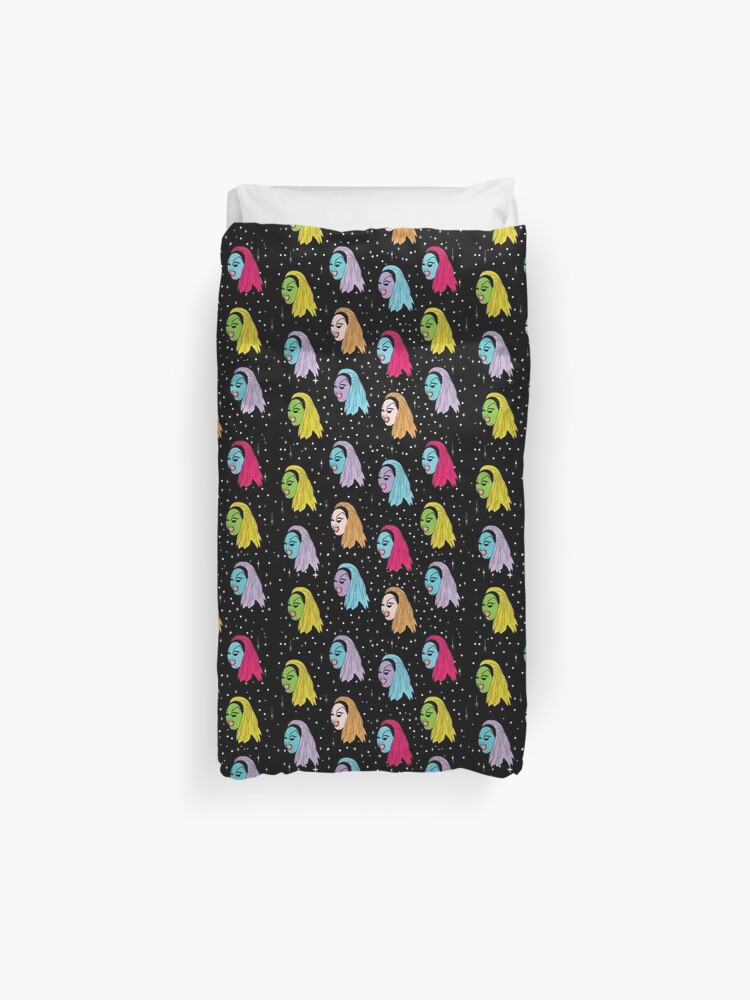 Punk Divine Duvet Cover By Lunaelizabeth Redbubble