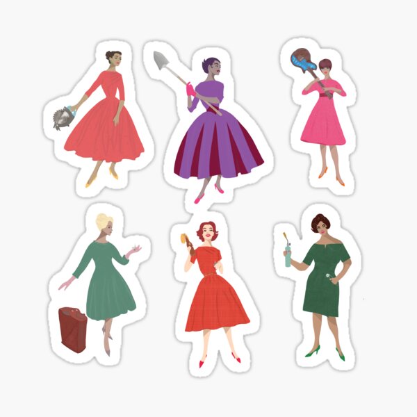 Madge Sticker Party 6-Pack Circular Saw Shovel Guitar Gas Can Molotov Blowtorch Sticker