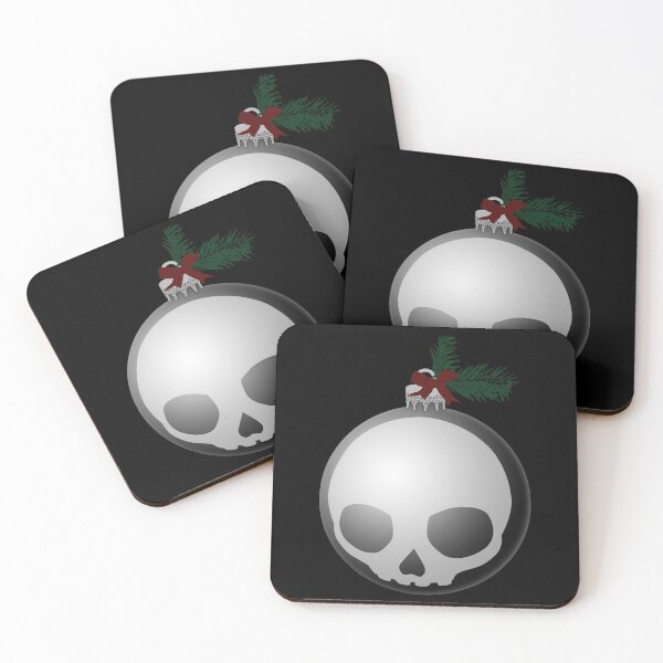 Item preview, Skull Christmas Bauble Graphic designed and sold by OpheliaThree.