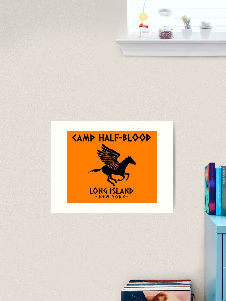 Camp Half-Blood logo Photographic Print for Sale by redcharparker