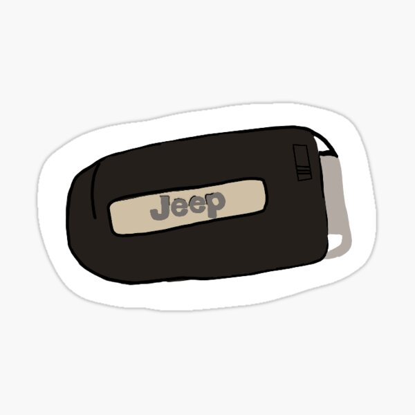 Jeep Key Sticker