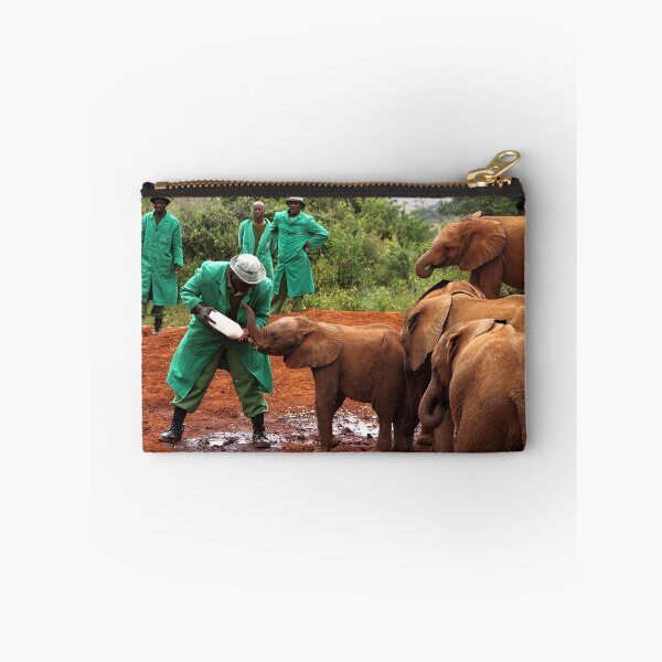 Item preview, "Slow Coach": Last Little Elephant to Finish Feeding designed and sold by Carole-Anne.