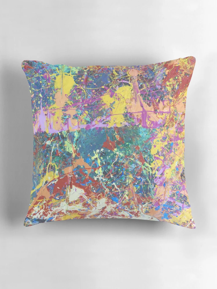 Thumbnail 3 of 4, Pillow, Colour Riot designed and sold by timhoffmann.