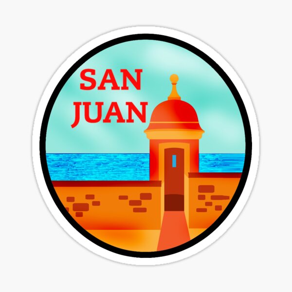 2 X Pegatinas De Vinilo 10cm-San Juan Puerto Rico Caribe Viajes Regalo Genial #24139 