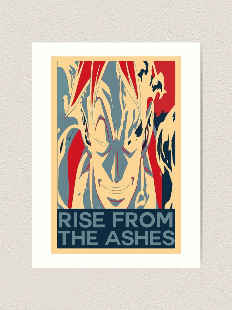 Marco The Phoenix Rise From The Ashes Design Art Print By Tessthe5th Redbubble
