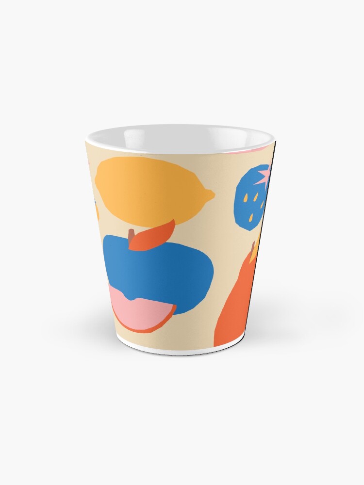 Alternate view of Fruits popart collage Mug