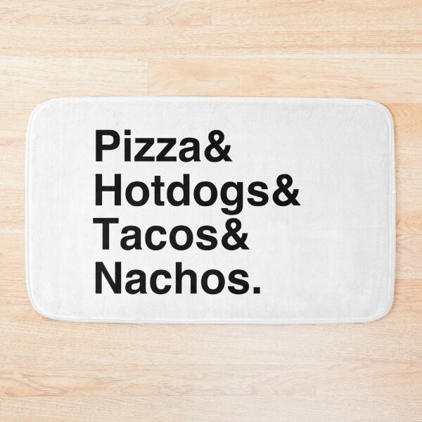 Item preview, Pizza & hotdogs & tacos & nachos designed and sold by MTBDesigns.