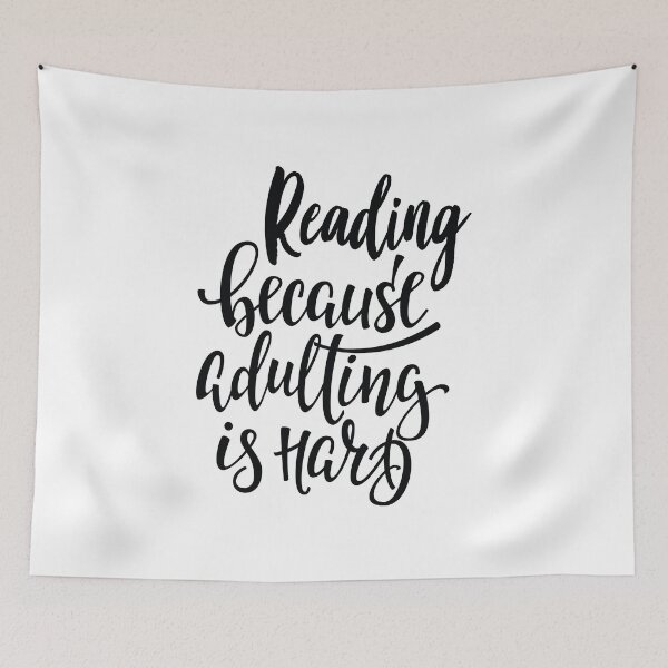 Item preview, Reading Because Adulting Is Hard Read designed and sold by ProjectX23.