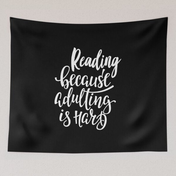 Item preview, Reading Because Adulting Is Hard designed and sold by ProjectX23.