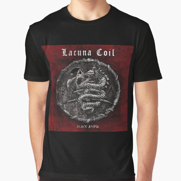 lacuna coil black anima album tour 2020 mendagri Graphic T-Shirt