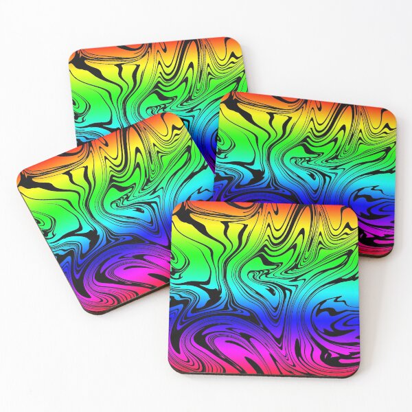 Item preview, Psychedelic Rainbow Liquid designed and sold by electroillusion.