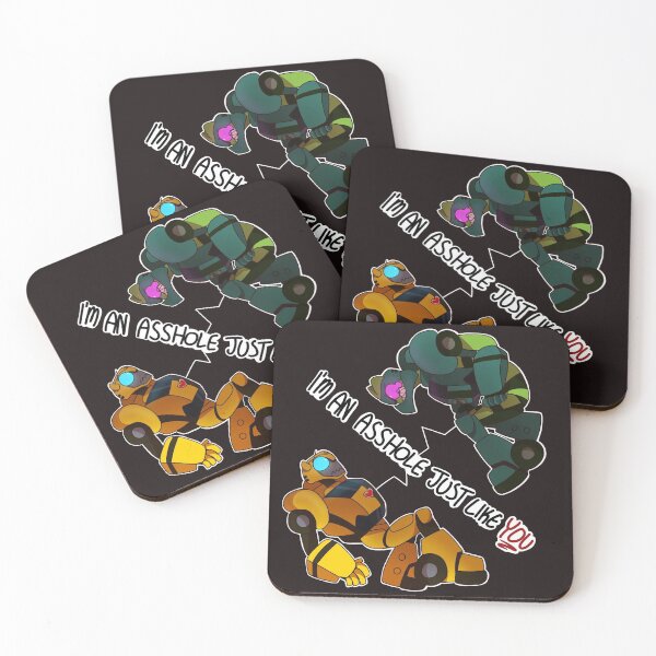 Item preview, (TFA Wasp & Bumblebee) THE WORLD WOULD BE SO MUCH BETTER OFF WITHOUT US designed and sold by SighFur.