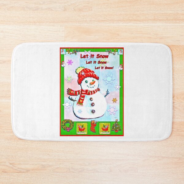 Item preview, LET IT SNOW designed and sold by Judy Mastrangelo.