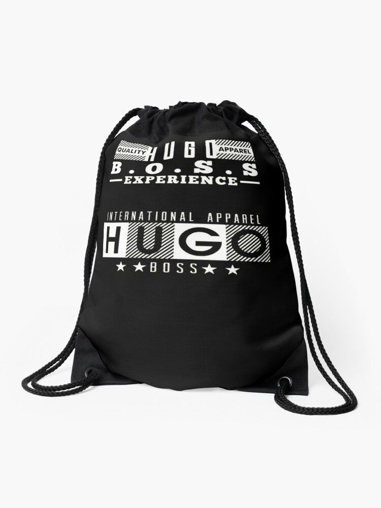 hugo boss drawstring bag