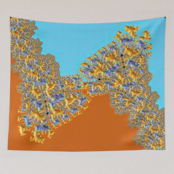 Item preview, Orange Fractal Path designed and sold by Elisabeth Lucas.