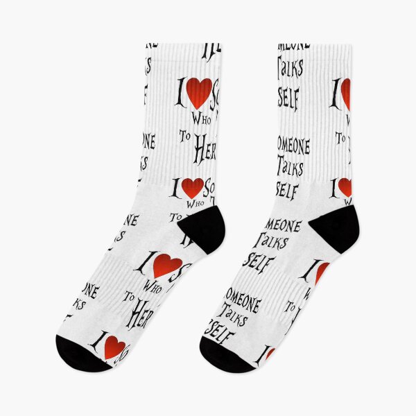 Item preview, I Love Someone Who Talks To Herself ( Neurodiversity ) designed and sold by AnJAutismWorld.