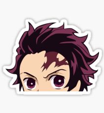 Tanjirou Kamado Peeker | Demon Slayer Sticker