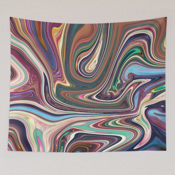 Item preview, Líquido psicodélico multicolor designed and sold by electroillusion.