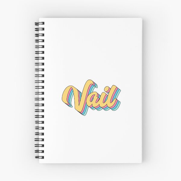 Item preview, Vail Colorado Retro Yellow Script designed and sold by modeoftravel.