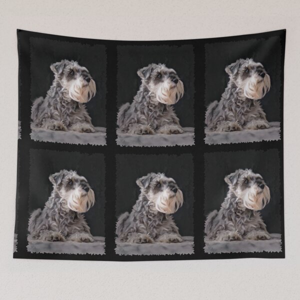 Item preview, Retrato Schnauzer designed and sold by Heathermarie321.
