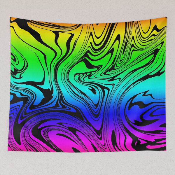Item preview, Psychedelic Rainbow Liquid designed and sold by electroillusion.