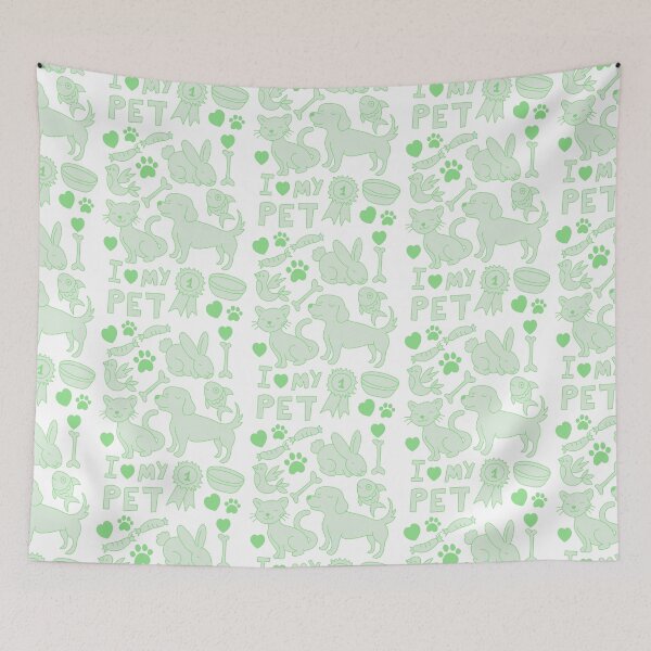 Item preview, Dogs and Green Cats designed and sold by Rusembell.