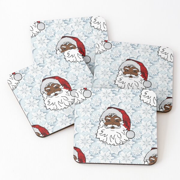 Item preview, african black santa christmas  designed and sold by Gossip Rag.