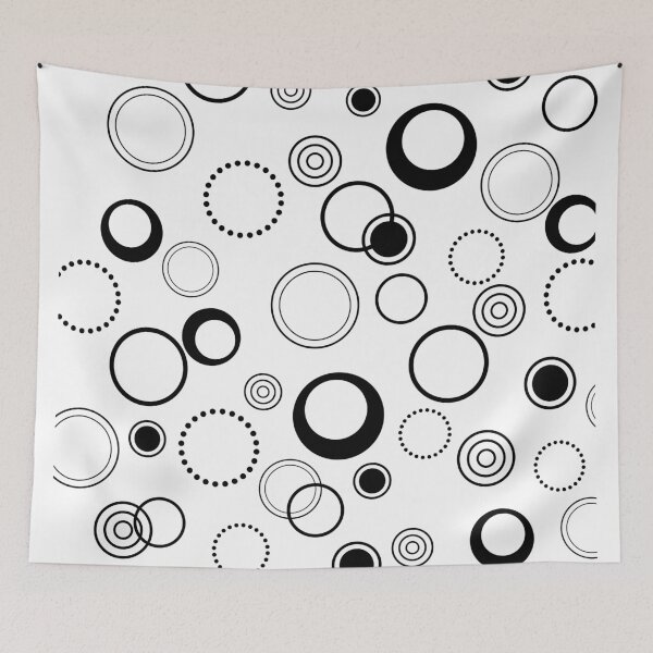 Item preview, Retro Swinging Sixties Black and White designed and sold by ArtformDesigns.