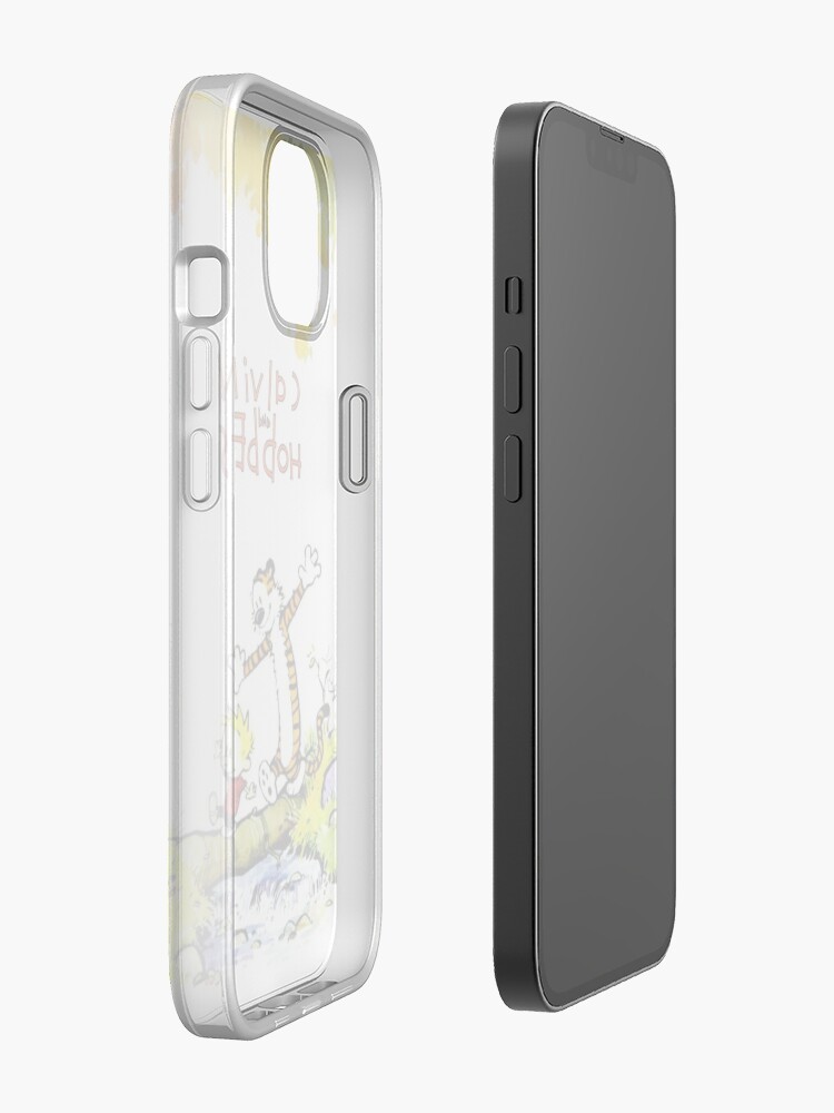 Disover man and tiger iPhone Case