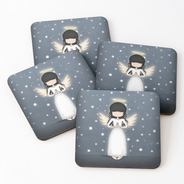 Item preview, Whimsical Celestial Christmas Angel designed and sold by ArtformDesigns.