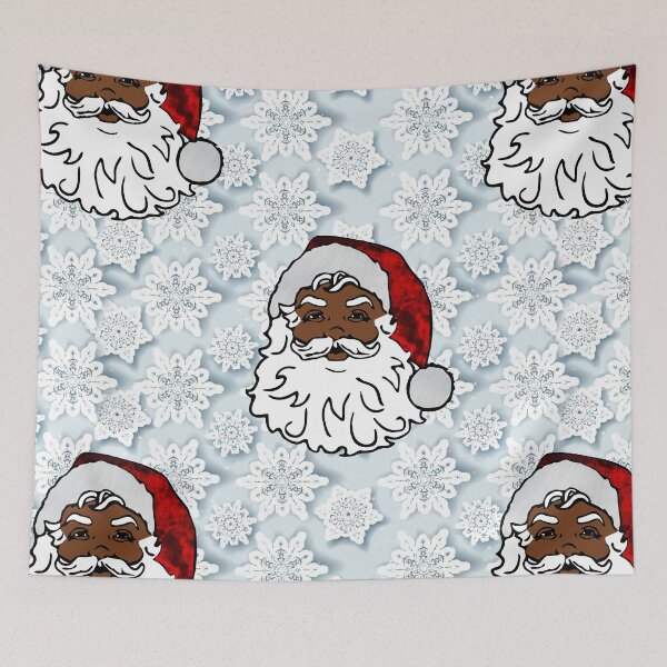 Item preview, african black santa christmas  designed and sold by Gossip Rag.