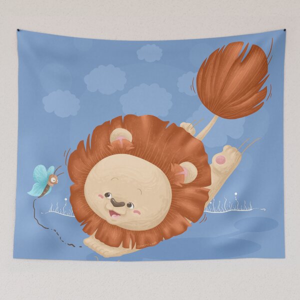 Item preview, Lion Chasing The Butterfly designed and sold by Khotekmei.