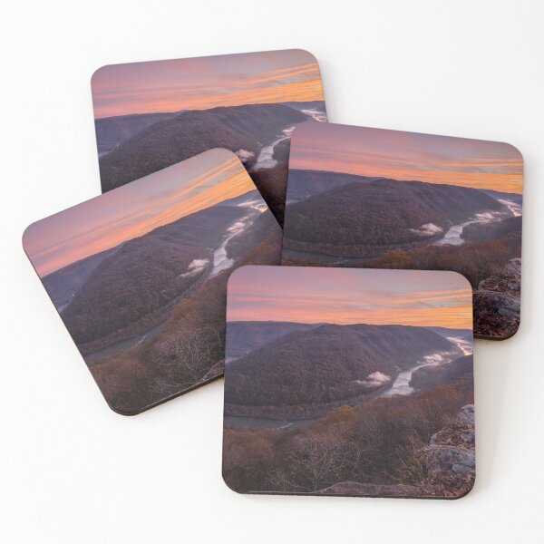 Item preview, New River at Sunrise, West Virginia. designed and sold by Under The Radar Van.