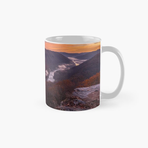 Item preview, New River at Sunrise, West Virginia. designed and sold by Under The Radar Van.
