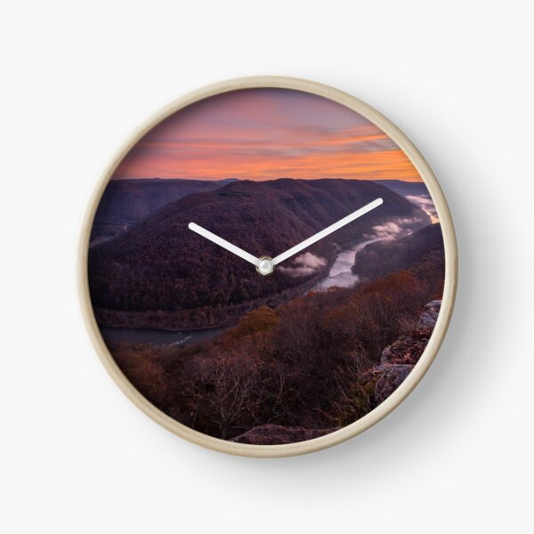 Item preview, New River at Sunrise, West Virginia. designed and sold by Under The Radar Van.